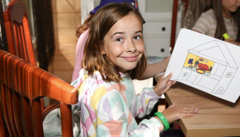 Творческая работа по рисованию