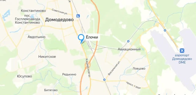 Ёлочки, Домодедово