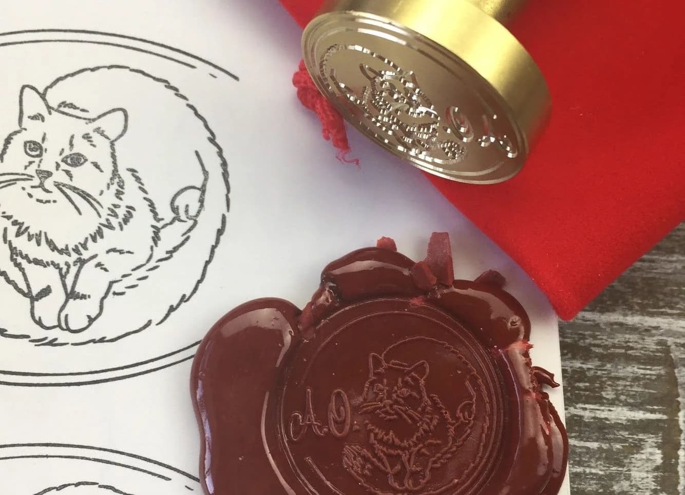 Создавать сургучные печати