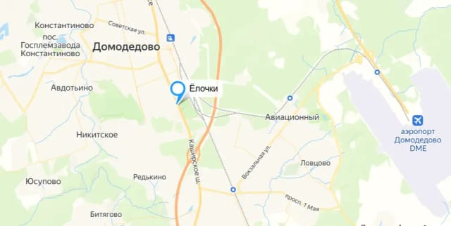 Ёлочки, Домодедово